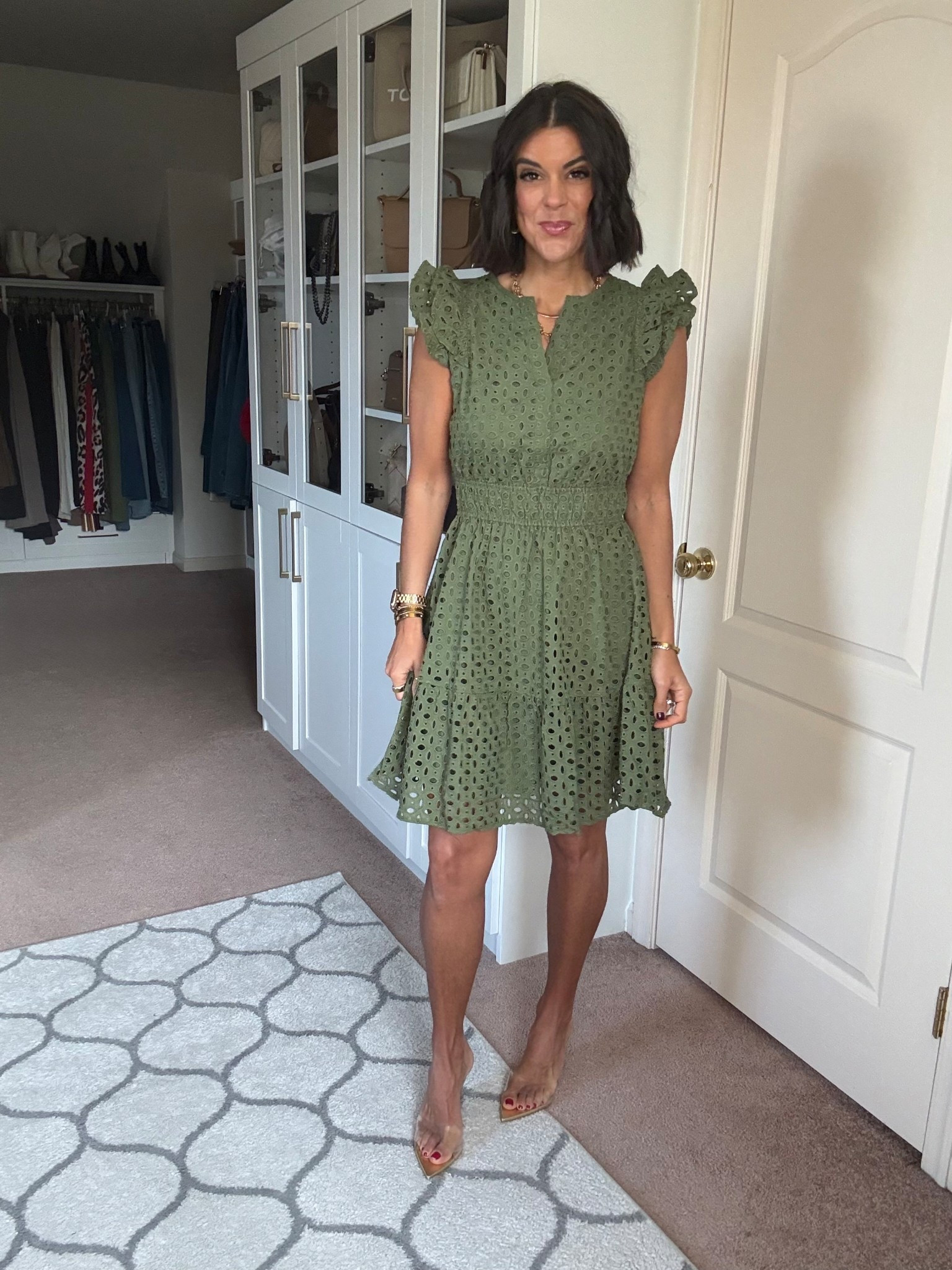 Size small in dress 

#LTKFindsUnder100 #LTKSeasonal