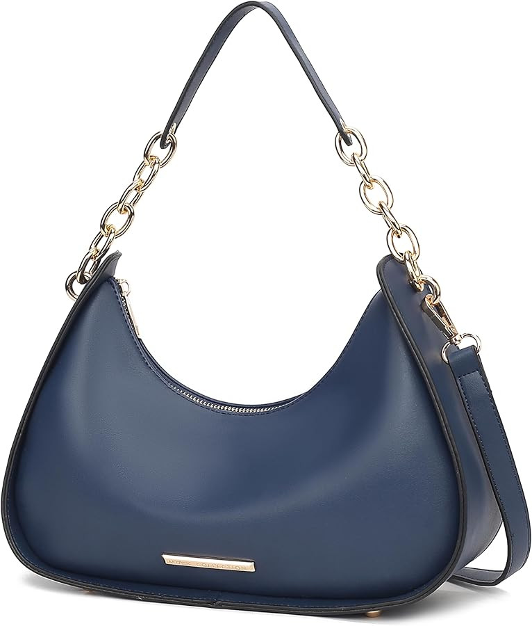 MKF Collection Shoulder Bag for Women, Vegan Leather Hobo Crossover Fashion Handbag Purse | Amazon (US)