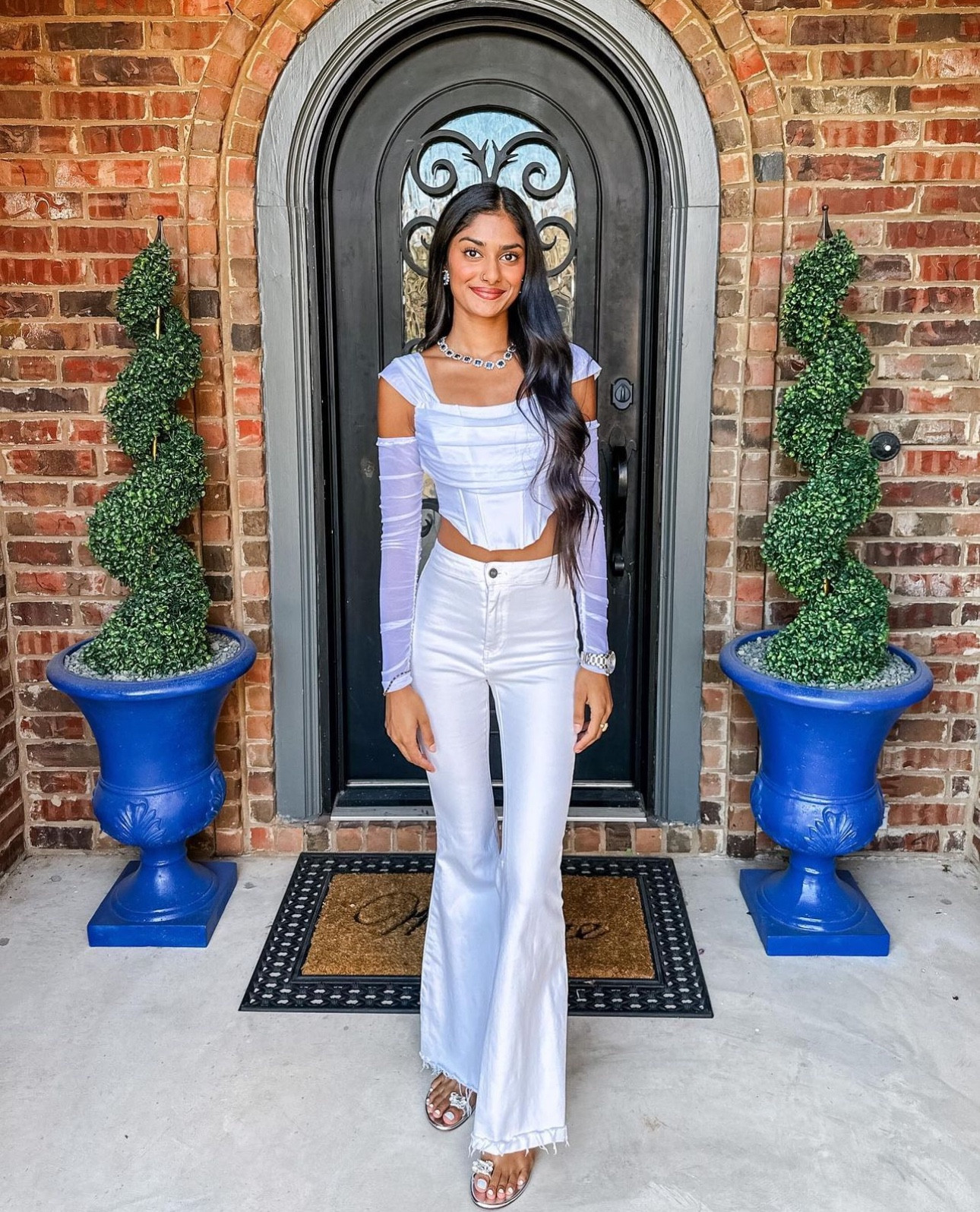 All White Anniversary outfit 🤍🐚🕊️

#LTKfindsunder100 #LTKsalealert #LTKstyletip