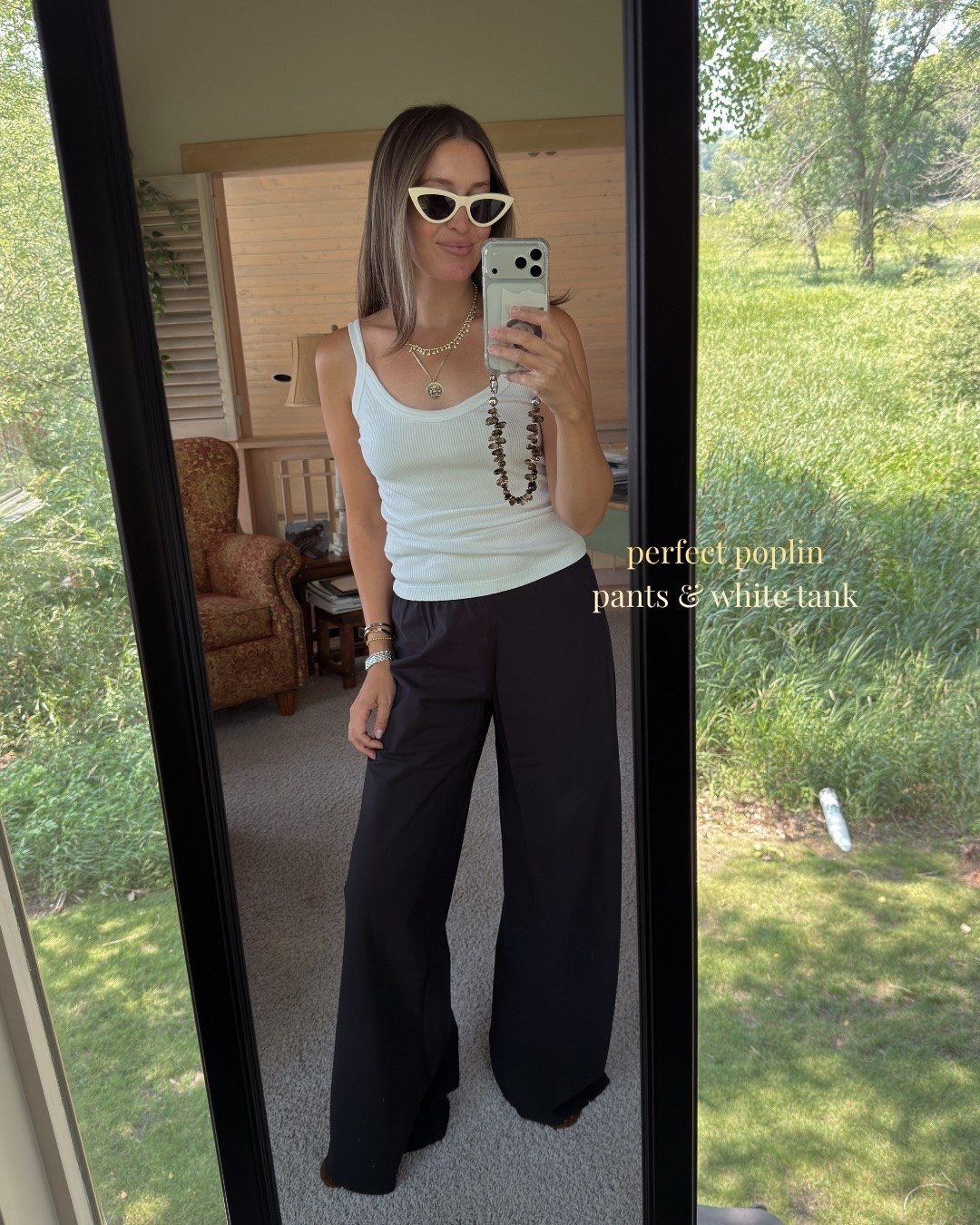 These poplin pants 👌🏼

#LTKootd
