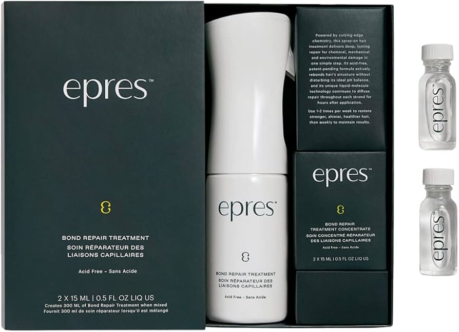 Epres Bond Repair Treatment Starter Kit - Bonding Treatment for Damaged Hair Repair - Revolutiona... | Amazon (US)