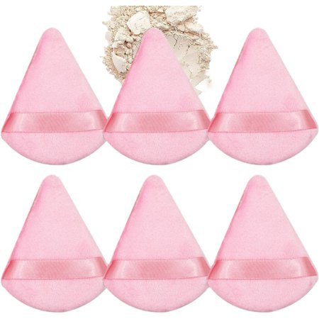 Powder Triangle Puff - Soft Makeup Puff Loose Powder Foundation Puff | Multipurpose Powder Puff with Strap Makeup Tool | Walmart (US)