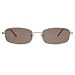 SOJOS Trendy Rectangle Sunglasses Womens Mens, Retro 80s 90s Y2k Chic Narrow Thin Skinny Sunnies SJ1187 | Amazon (US)