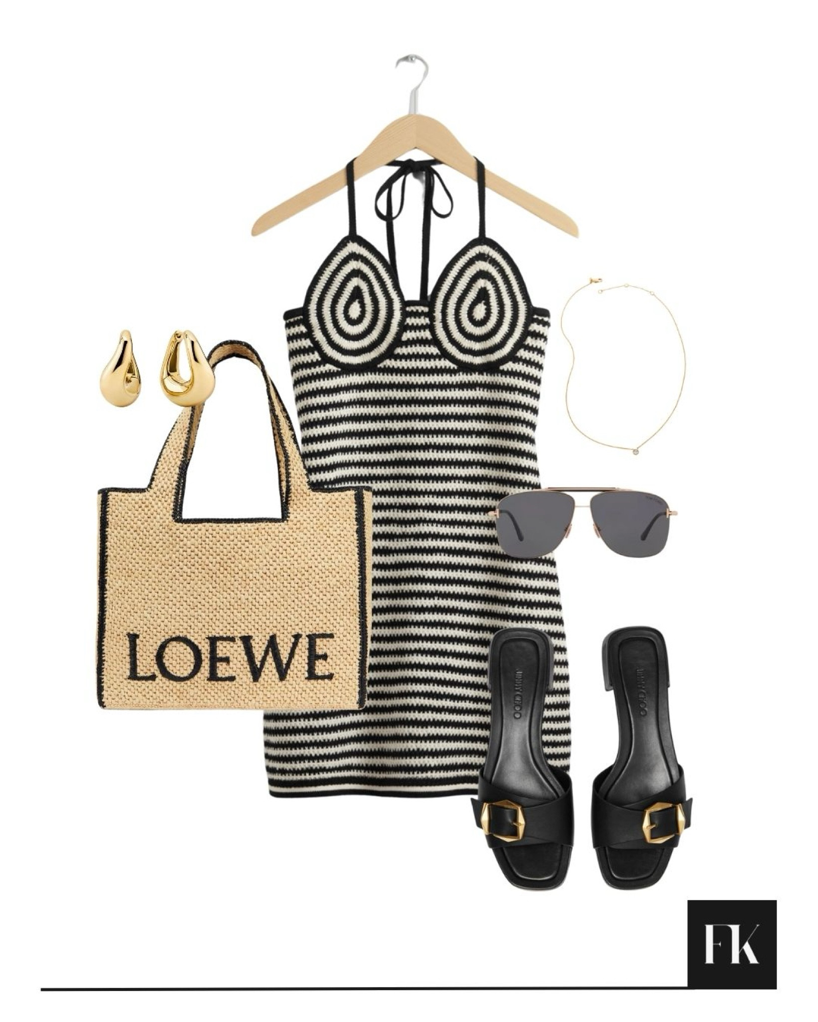 Happy Holidays Newsletter ☀️🐚 Black and white beach stripey look

#LTKsummer #LTKluxury