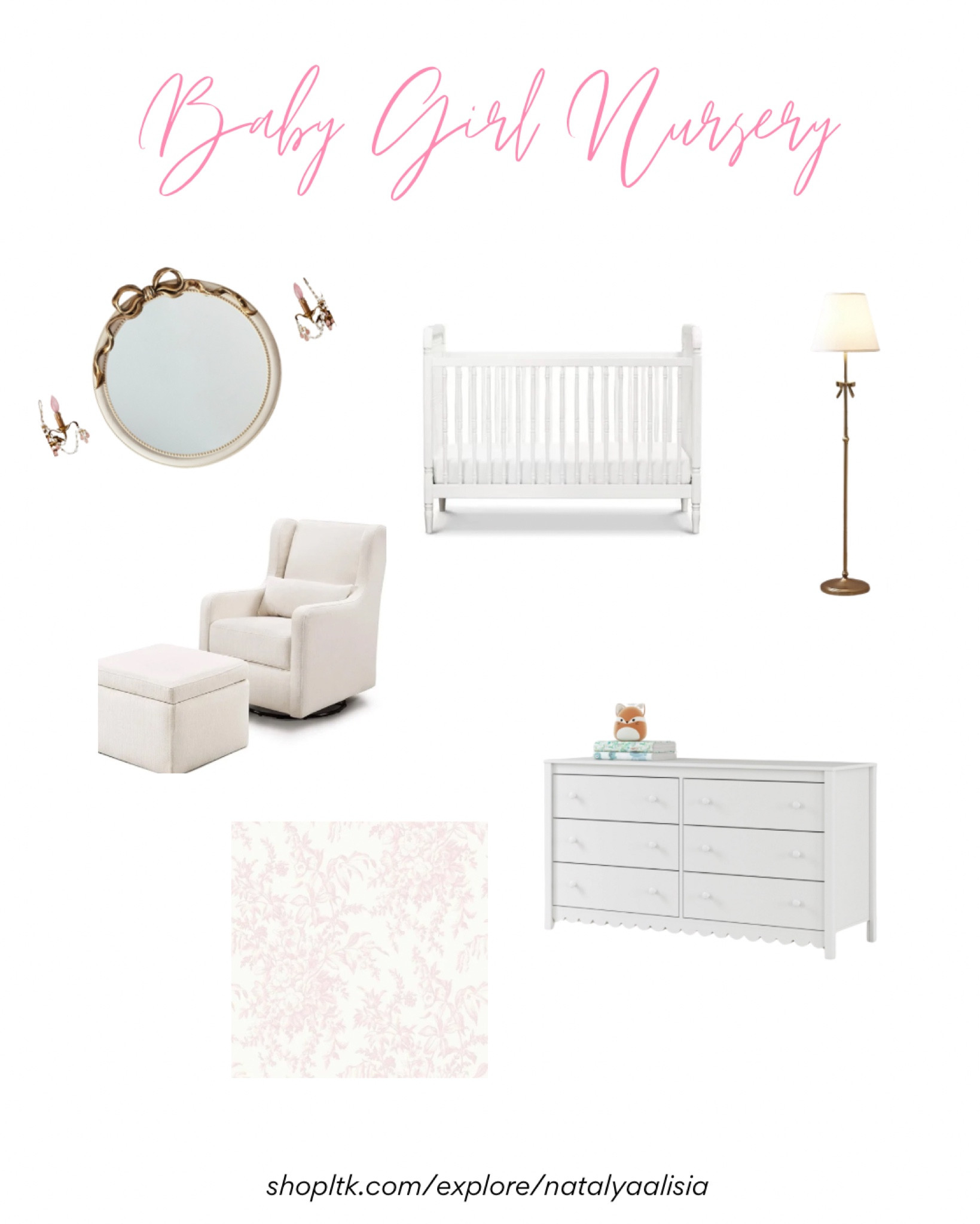 some pieces from baby girl’s nursery 🎀

#LTKHome #LTKBaby #LTKBump