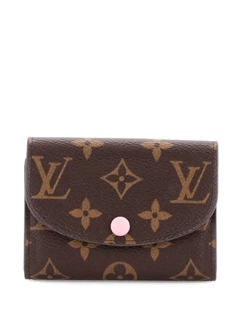 Louis Vuitton Pre-Owned Rosalie Coin Purse Monogram Canvas pouch - Brown | Farfetch Global