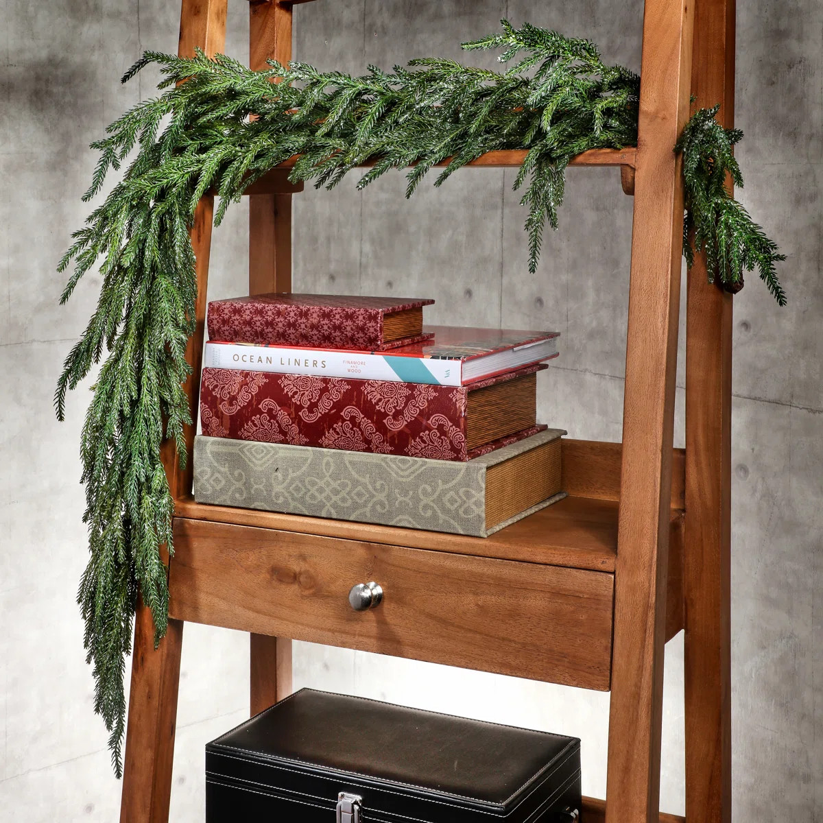 48" Iced Garden Norfolk Pine Garland | Wayfair North America