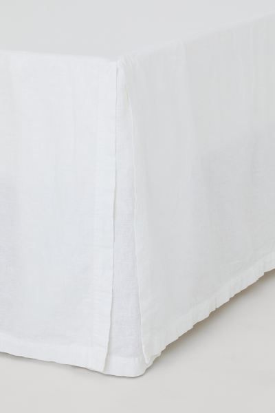 Linen-blend valance | H&M (UK, MY, IN, SG, PH, TW, HK)