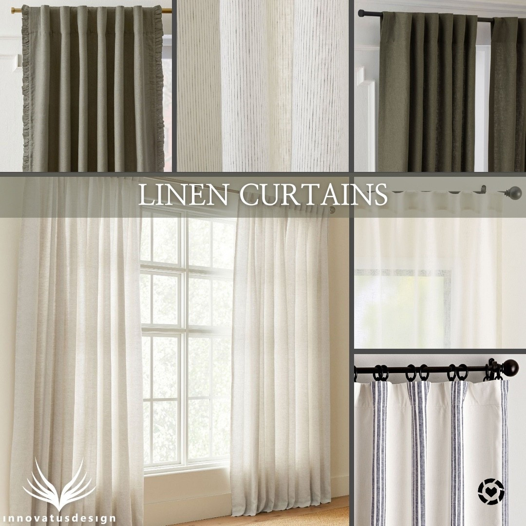 Linen curtains are the perfect way to add texture and an organic feel to your home. These are our favorite linen curtains!

#LTKFindsUnder100 #LTKHome #LTKFamily