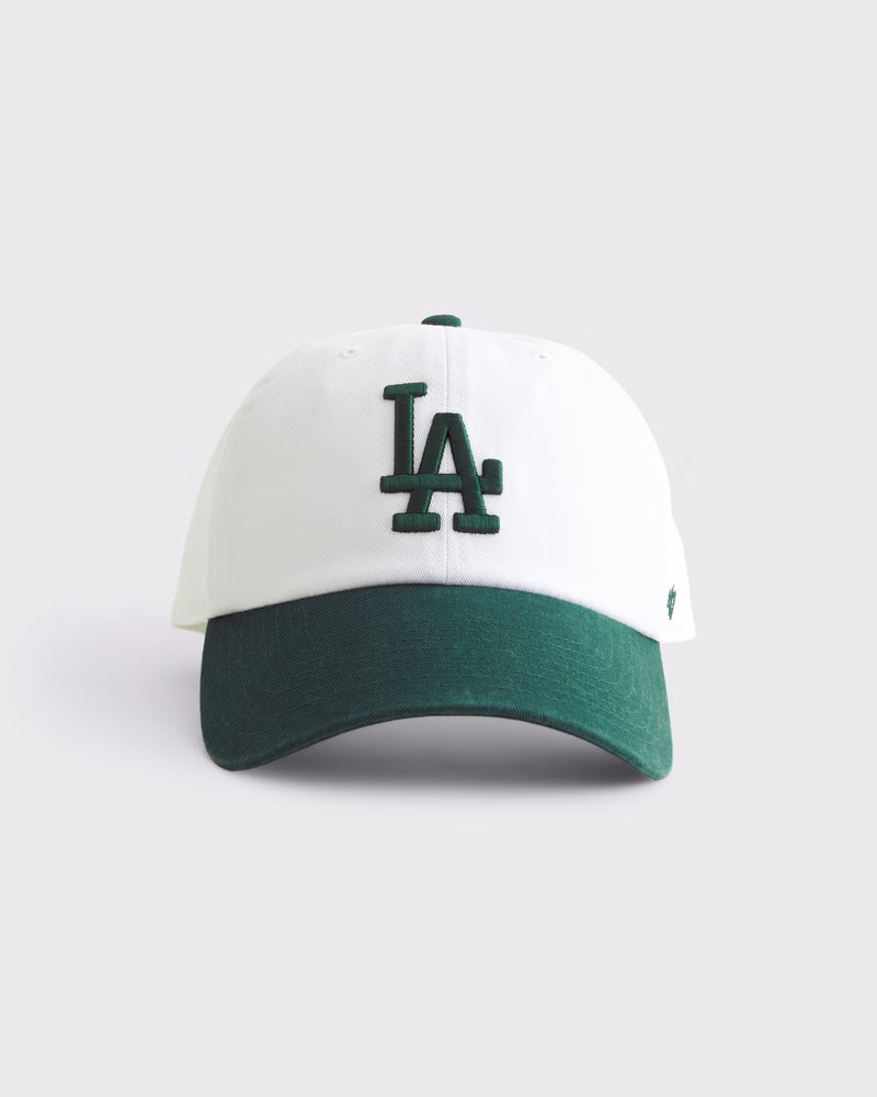 Men's Los Angeles Dodgers '47 Clean-Up Hat | Men's Accessories | Abercrombie.com | Abercrombie & Fitch (US)