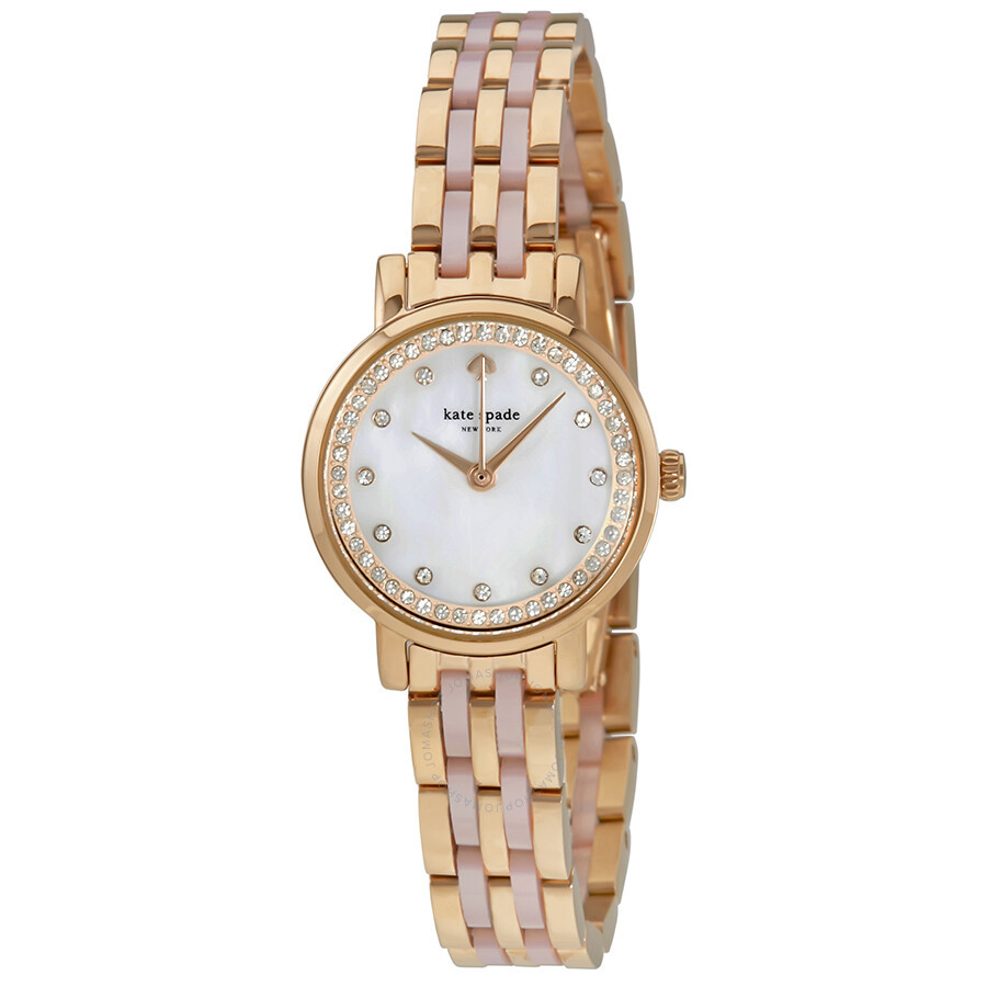 Kate Spade Mini Monterey Mother of Pearl Dial Ladies Watch KSW1265 | Jomashop.com & JomaDeals.com