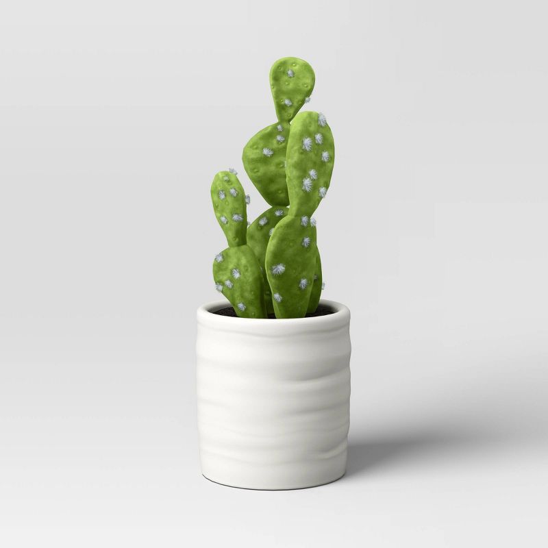 Small Artificial Cactus Plant in Pot - Threshold™ | Target