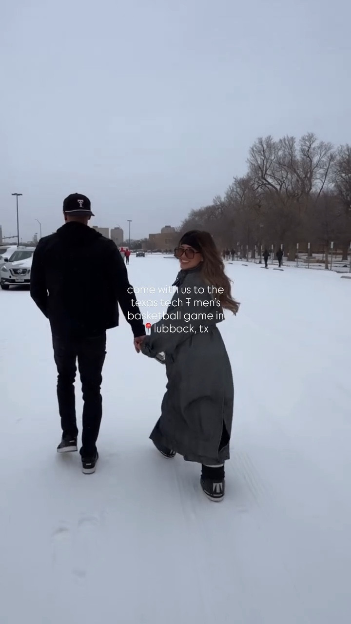 Such a great and intense game! Way to go @texastechmbb on the W! We’ve been blessed to attend a few games this season and 10/10 recommend, grateful for sweet friends that have gifted us tickets! Such a fun team to watch and it’s a great experience for the whole family! Coming out to a blizzard was pretty fun too! Stay safe and warm ❤️🖤 #texastech #texastechbasketball #collegebasketball #redraiders #lubbock