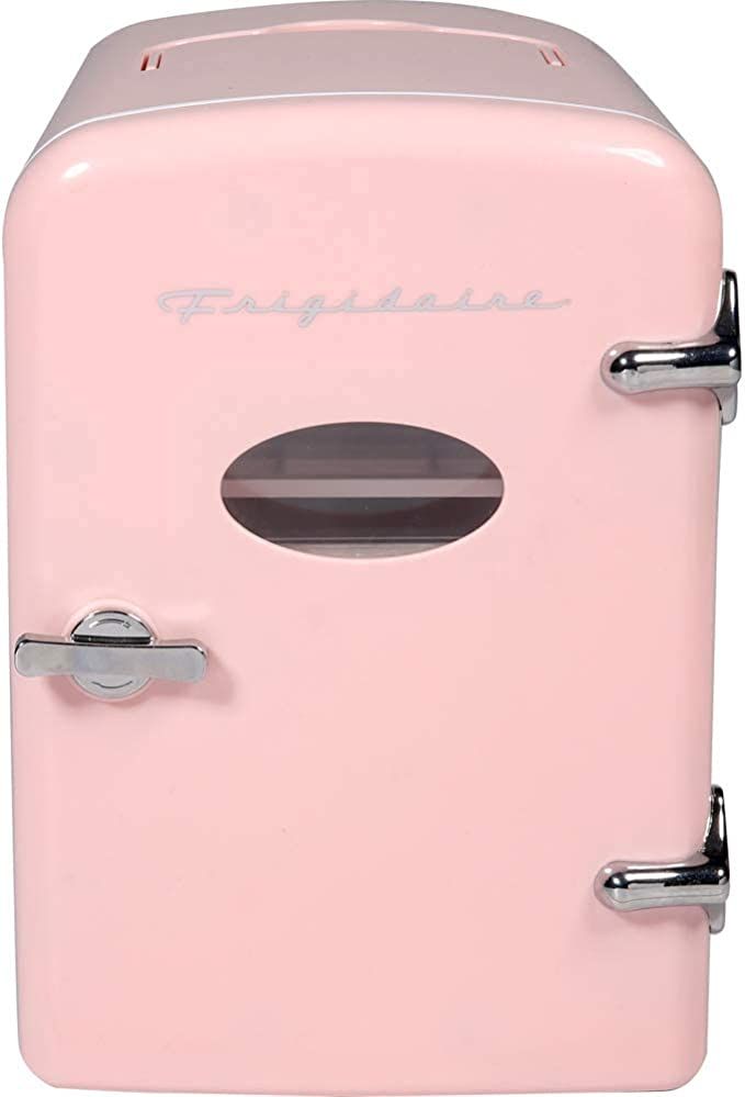 Frigidaire EFMIS175-PINK Portable Mini Fridge-Retro Extra Large 9-Can Travel Compact Refrigerator... | Amazon (US)