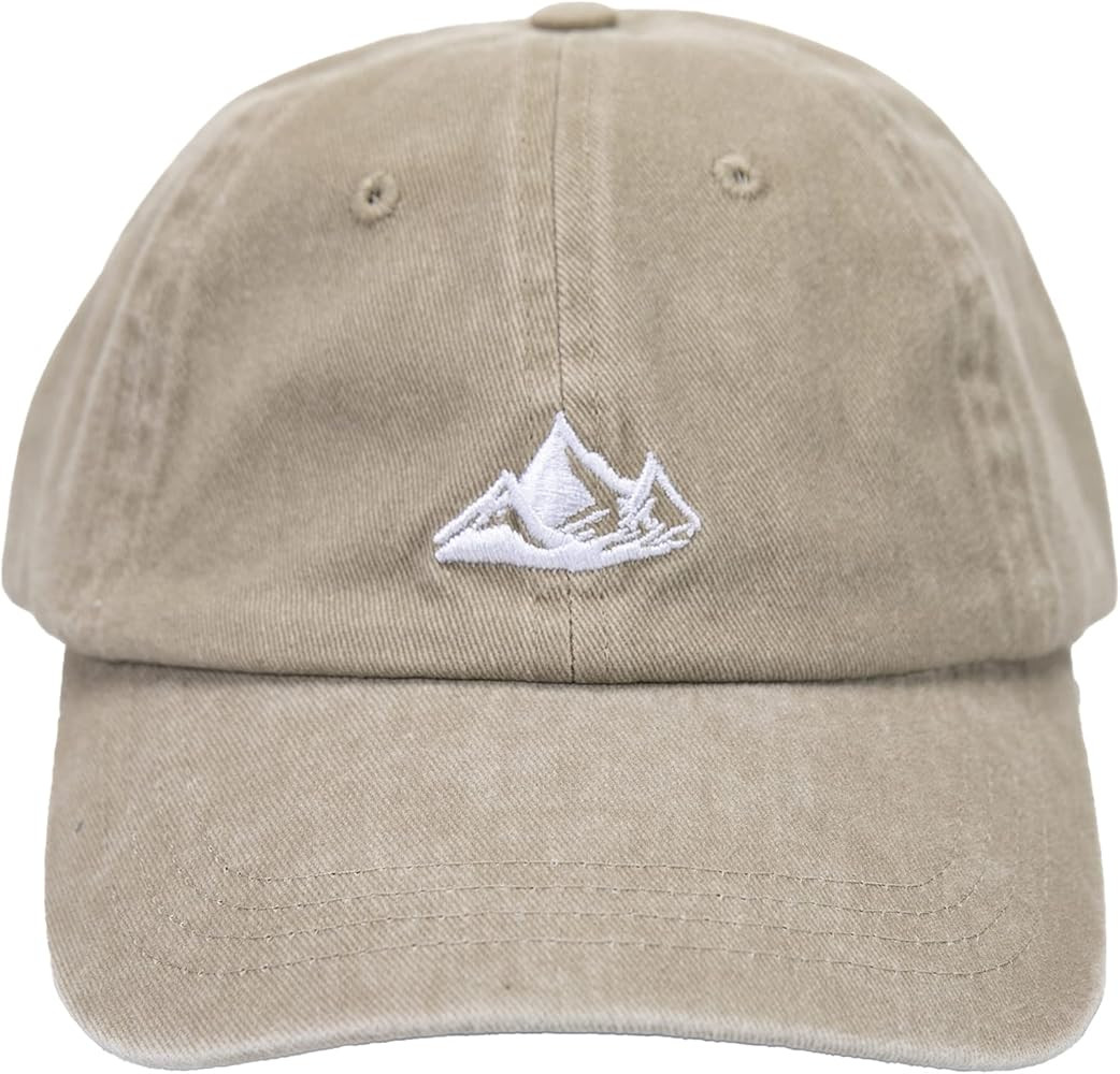 Dad Hat Baseball Cap Unisex Outdoor Unstructured Washed Soft Cotton Mountain Hat | Amazon (US)