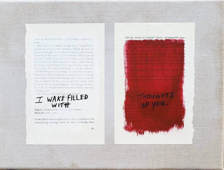 Love Letters - Napoleon Bonaparte to Josephine Beauharnais, 1795 Painting | Saatchi Art 