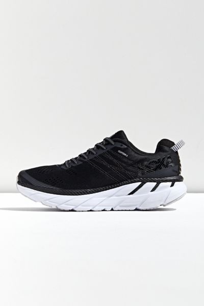 HOKA ONE ONE Clifton 6 Running Shoe - Black M 9 at Urban Outfitters | Urban Outfitters (US and RoW)