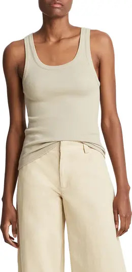Vince Scoop Neck Rib Tank | Nordstrom | Nordstrom