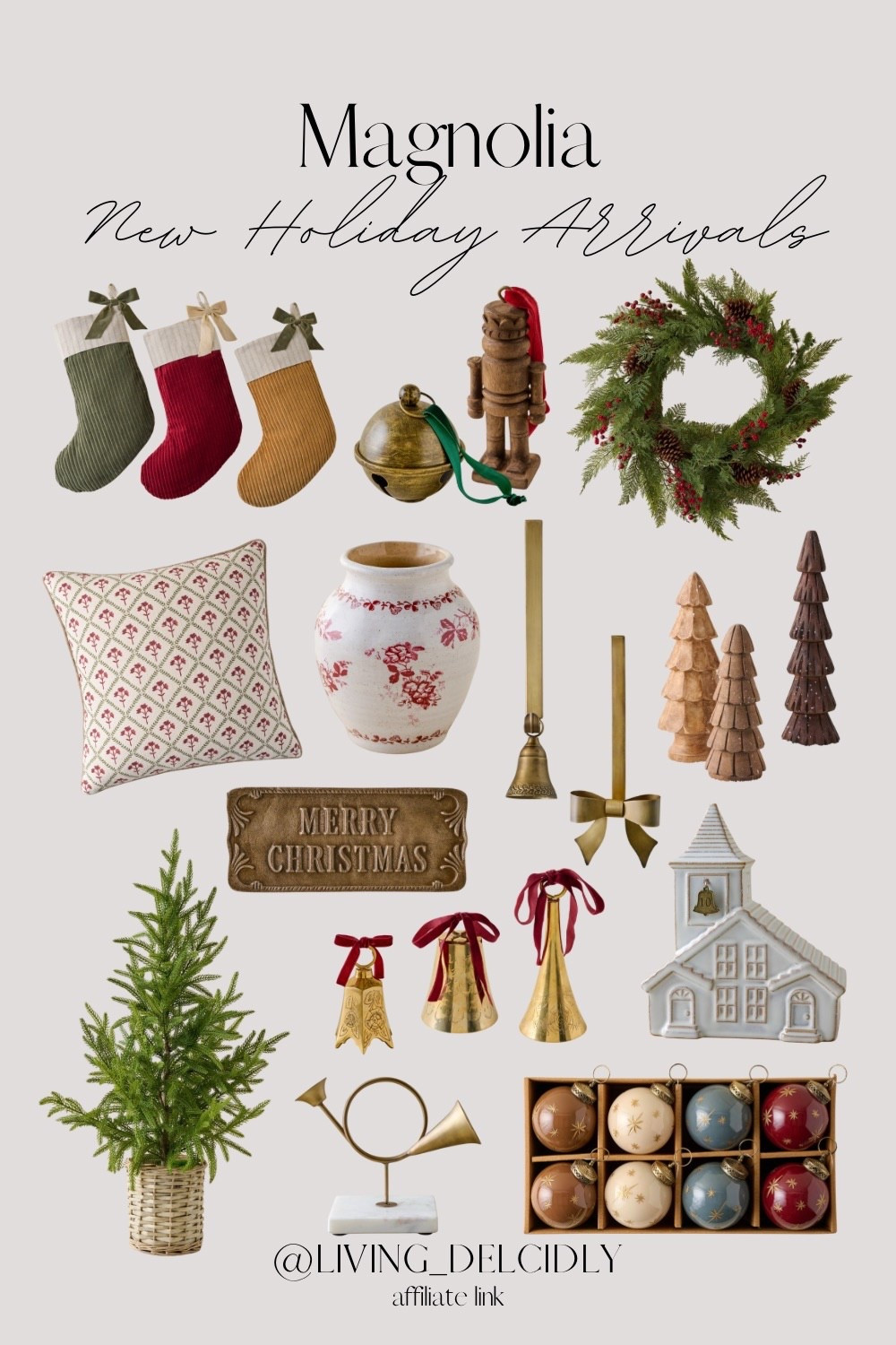 New holiday arrivals from Magnolia✨

Christmas Decor | Holiday Decor

#LTKSeasonal #LTKHoliday #LTKHome