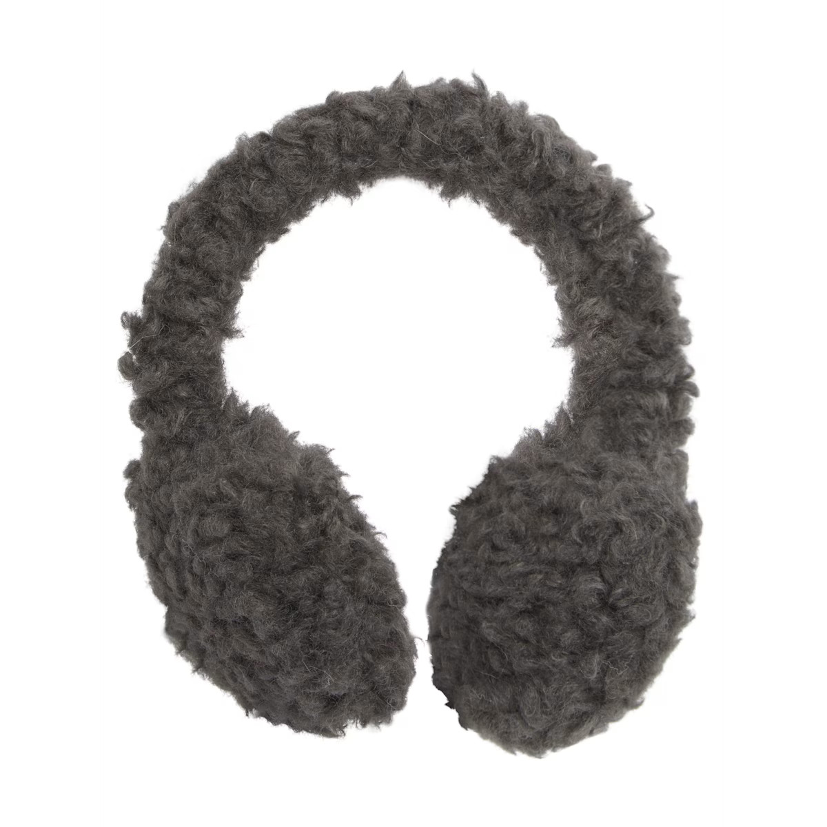 Edie Faux Fur Earmuff-Mole | Wolf & Badger (US)