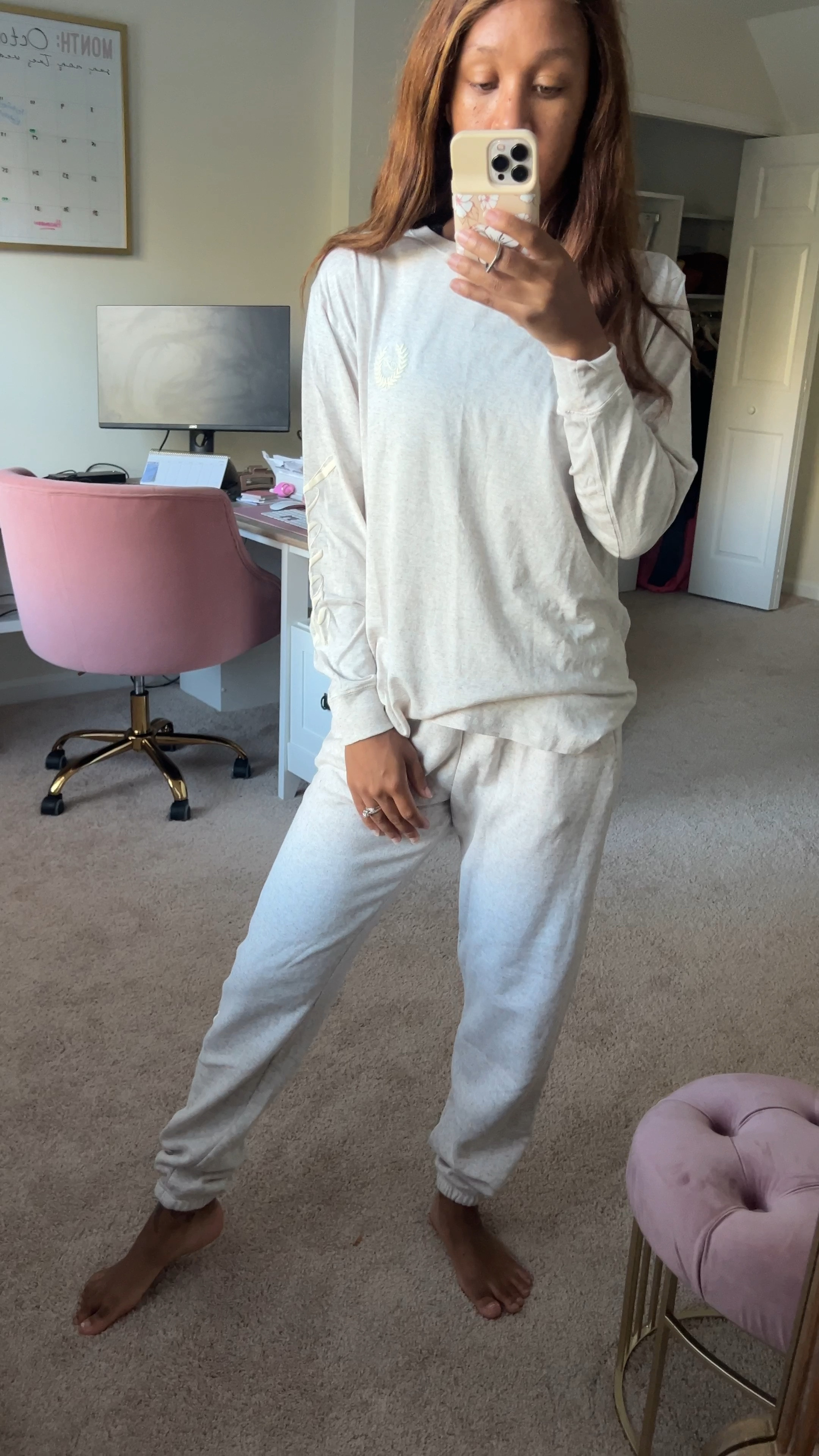 Winter loungewear | holiday lounge outfit | loungewear gift | gifts for her | vspink | winter outfit | work from home outfit 

#LTKVideo #LTKfindsunder50 #LTKHoliday