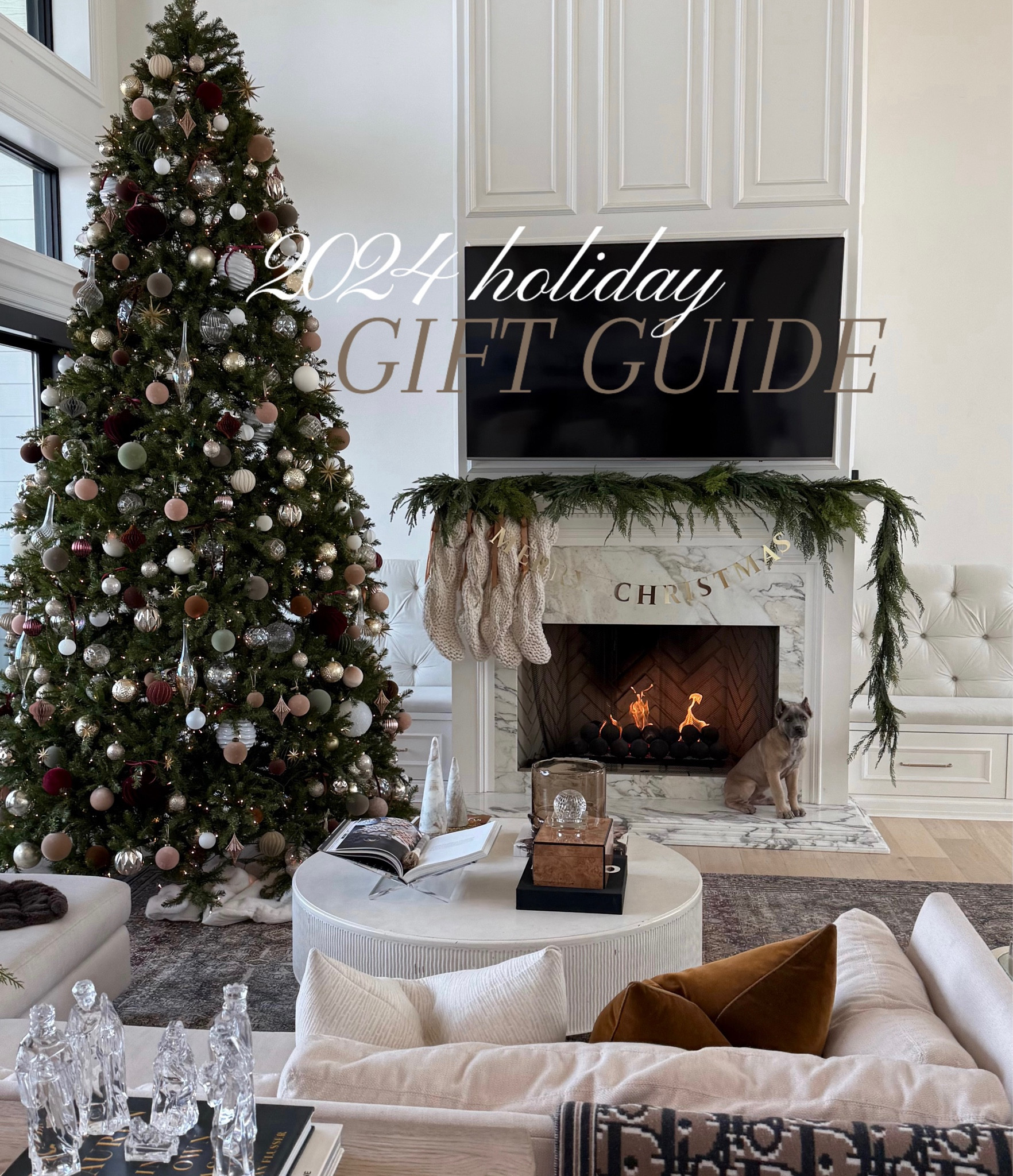 My 2024 holiday gift guides are live! 🎄✨ shop them here in LTK - linked all my Christmas living room decor here too

Christmas decor, Christmas tree, target Christmas, Walmart Christmas, stockings, garland, neutral Christmas decor, acrylic nativity, Wayfair Christmas tree, knit stockings, Christmas ornaments, velvet ornaments, shatterproof ornaments, Christine Andrew 

#LTKHome #LTKHoliday #LTKSeasonal