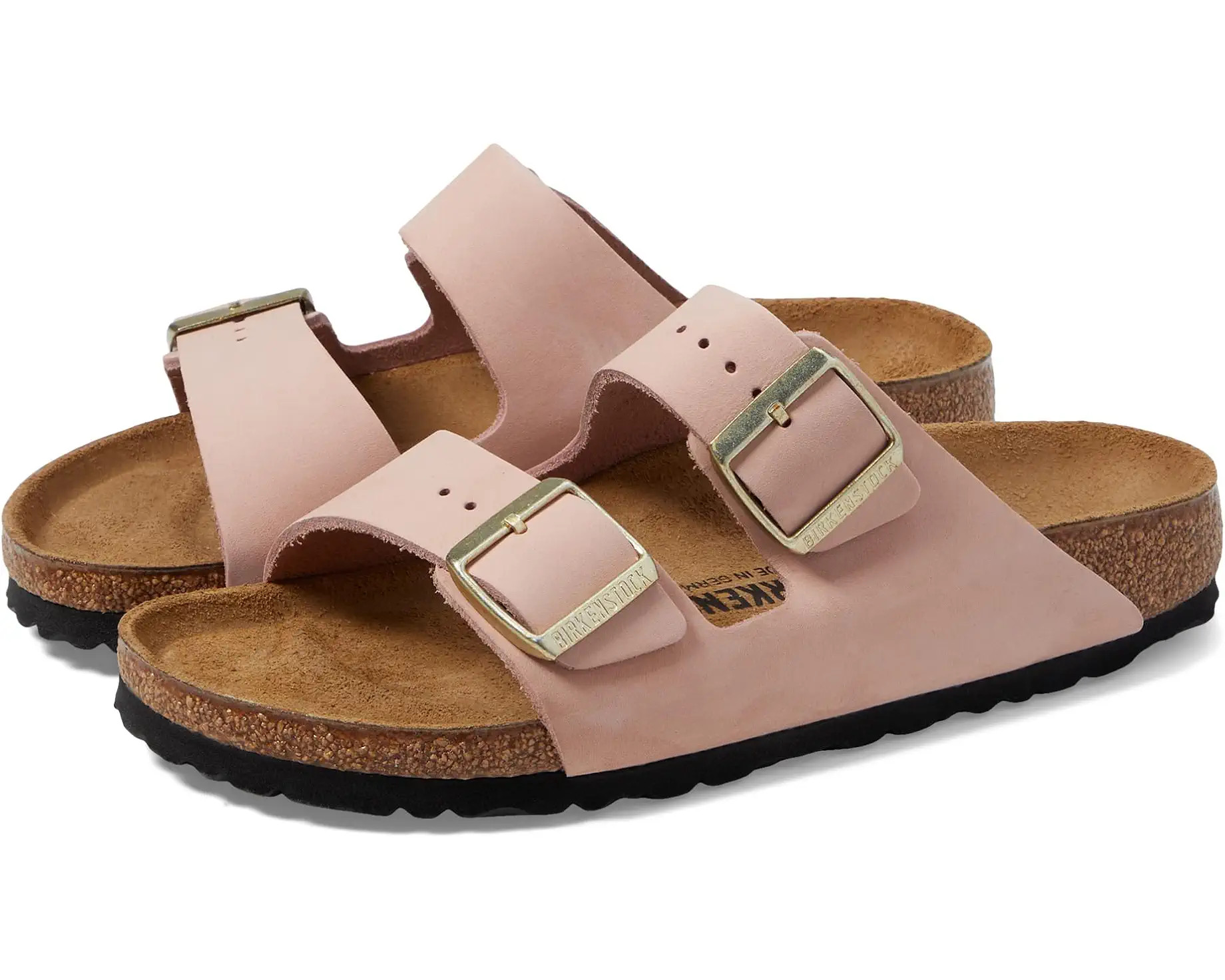Women's Birkenstock Arizona Soft Footbed - Nubuck Leather | Zappos.com