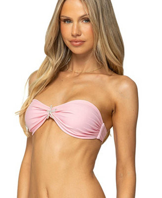 Edikted Women's Starfish Bandeau Bikini Top - Macy's | Macy's