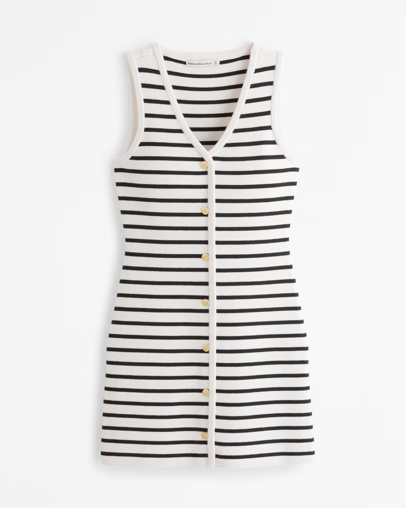 The A&F Mara Sweater Vest Mini Dress | Abercrombie & Fitch (US)