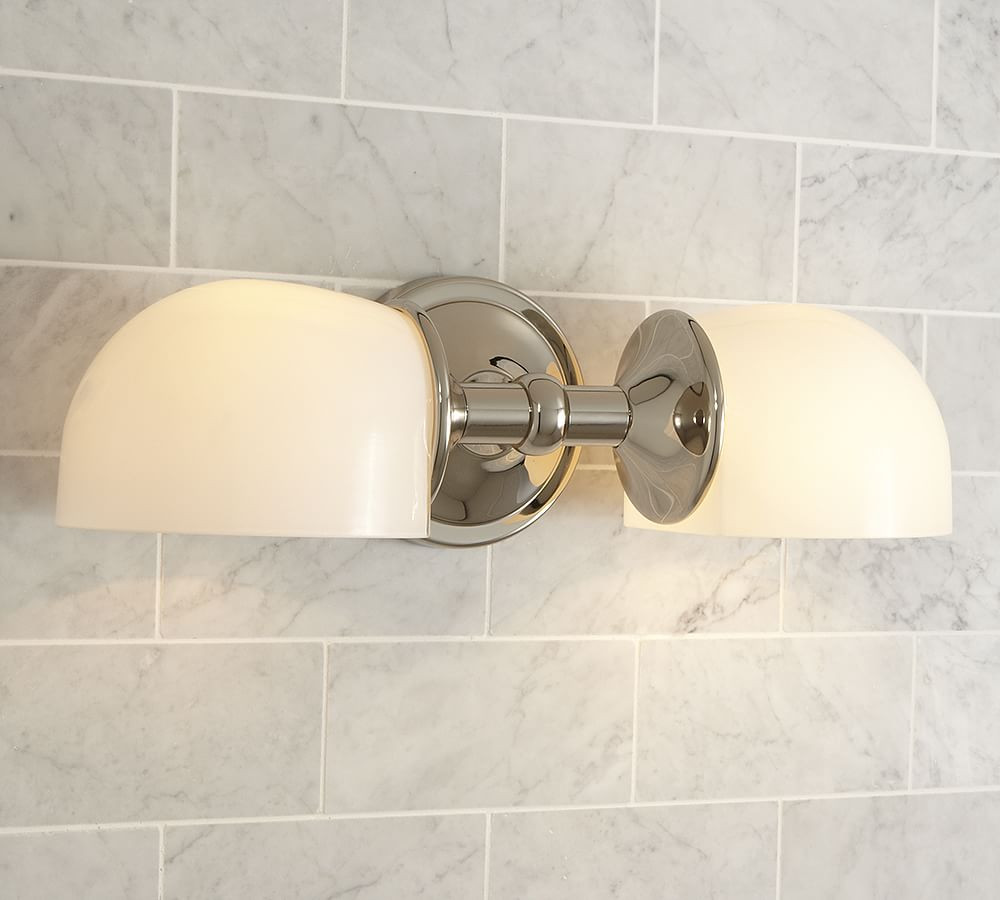 Mercer Double Horizontal Sconce | Pottery Barn (US)