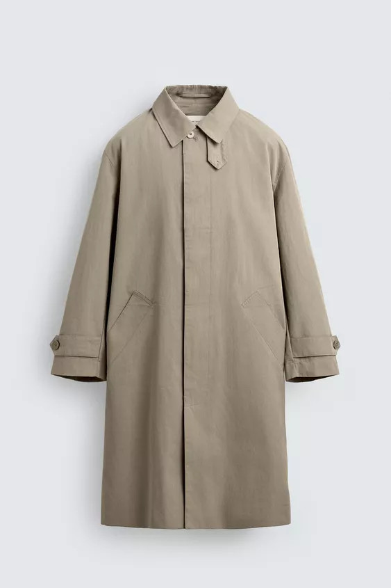 WASSERABWEISENDER TRENCHCOAT | Zara DE