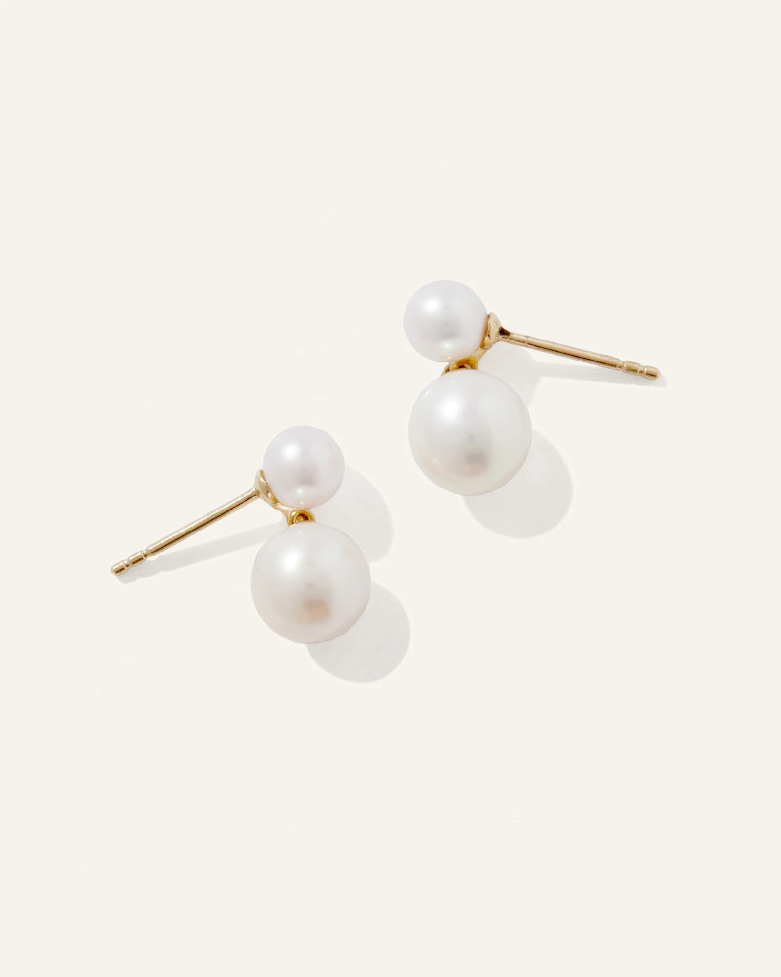 14K Gold Pearl Drop Earrings | Quince