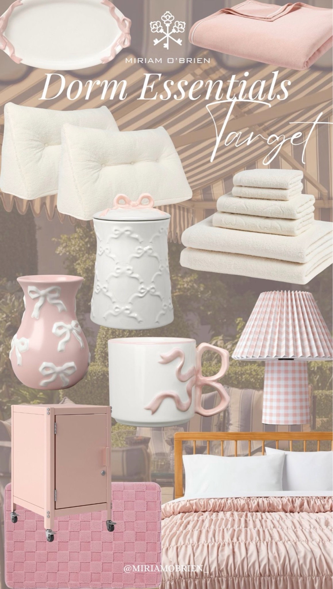 Dorm essentials at target

Follow me @miriamobrien on IG and TikTok 

#Target #Dorm #Cute #Bows #College

#LTKSeasonal #LTKmomlife #LTKHome