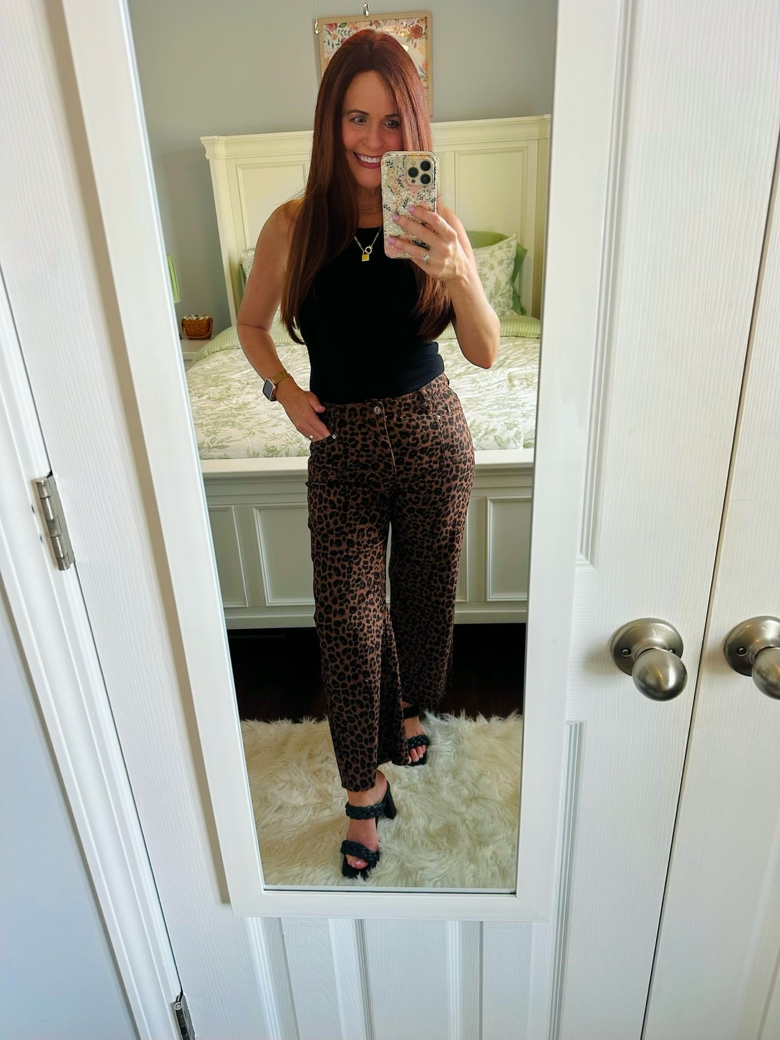 I’m obsessed with these leopard print denim pants 😁
#denim #leopard #amazon

#LTKmomlife #LTKootd #LTKPetite