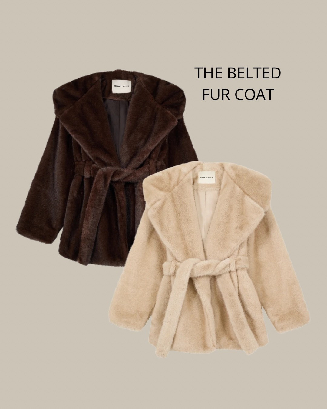 The belted fur coat 

#LTKstyletip #LTKeurope #LTKfestive