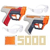 NERF Pro Gelfire Dual Wield Pack, 2 Blasters, No-Prime Firing, 5000 Gelfire Rounds, 2X 100 Round ... | Amazon (US)
