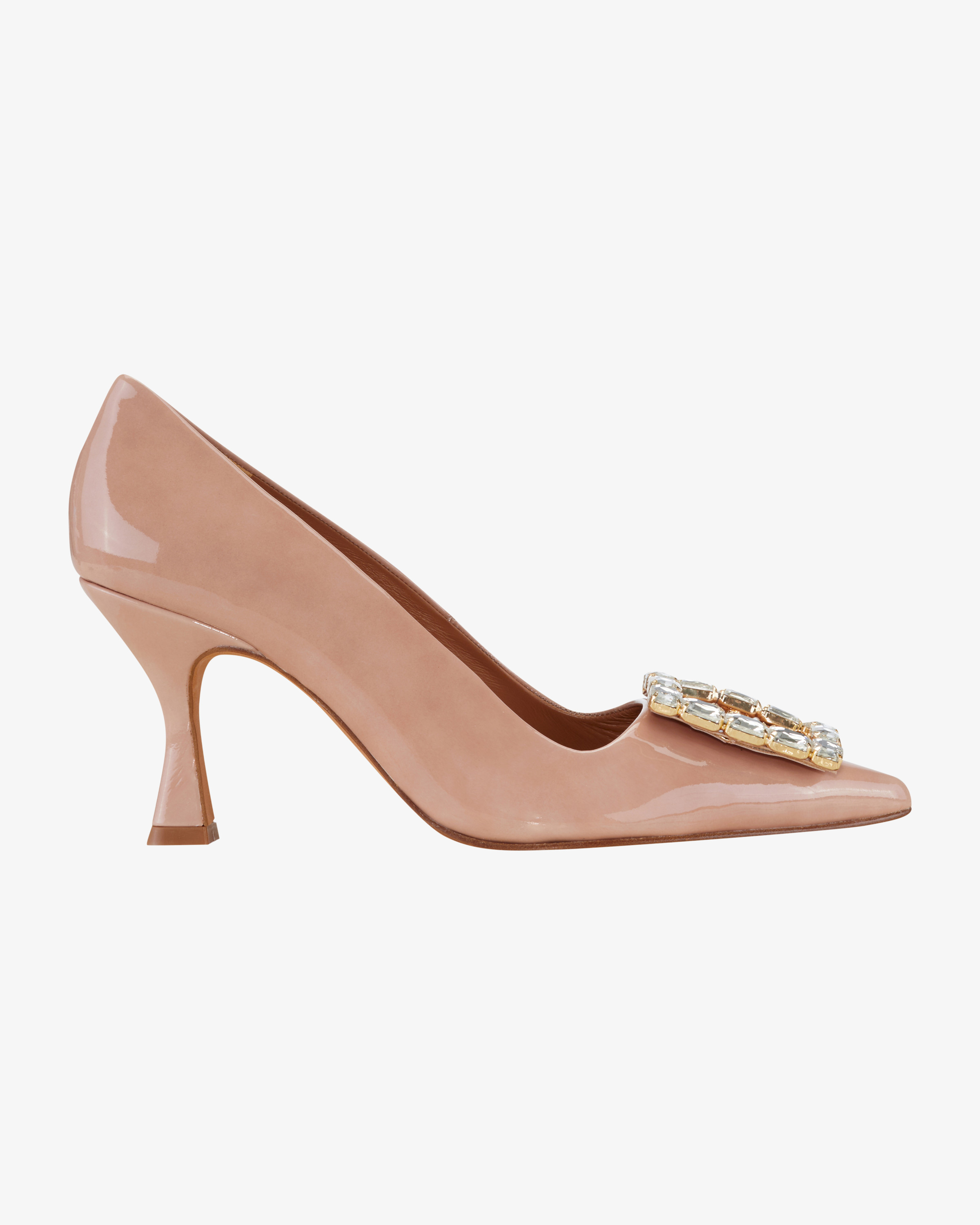 Pumps für Damen von LODENFREY in Nude. Dank der Verwendung von Lack-Leder erhält
das Modell ein... | Lodenfrey (DACH)