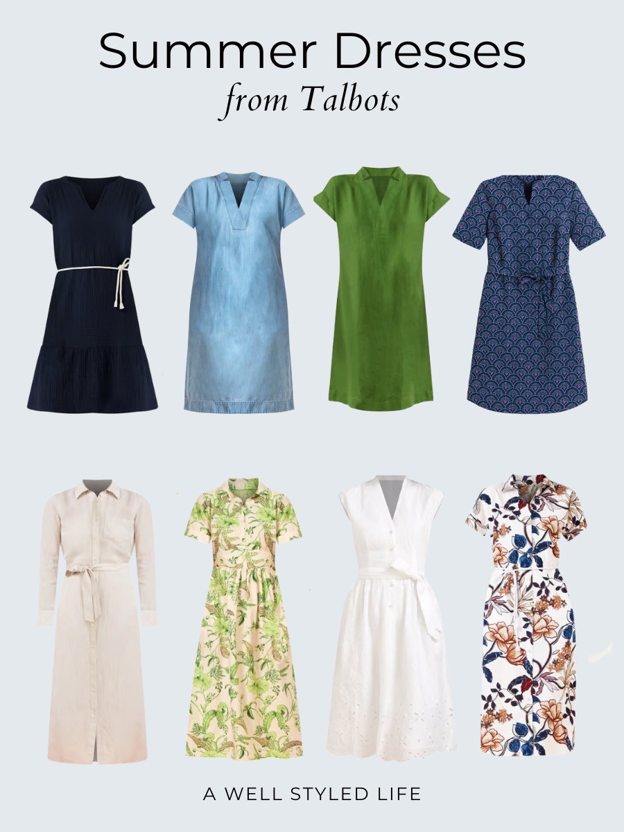 Rounded up my favorite dresses from Talbots—think timeless silhouettes, flattering fits, and versatile styles you'll wear on repeat. Whether you're headed to brunch, work, or a weekend getaway, there's something here for every moment.

#Fashionover50 #LTKOver50Style #fashion #outfitinspiration #outfit #springoutfit #springfashion #springstyle #LTKSpringStyle #EffortlessChic  #ClassicStyle #LTKfashion #EverydayOutfits #AgelessStyle #LTKsummer #talbots

#LTKOver40 #LTKStyleTip #LTKSummerEdit