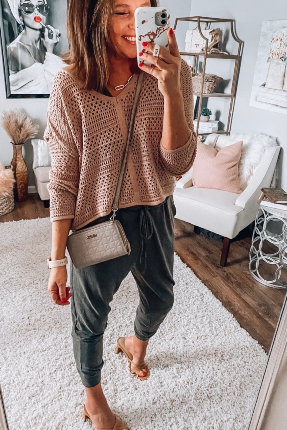 Jumpsuit from Amazon styled with crochet coverup, a blazer, or denim jacket for a great transition outfit. Style with sneakers or cute neutral sandals like mine by The Drop from Amazon 

Fall outfit, amazon fashion, amazon finds, amazon trends, transition outfit, everyday outfit, fall trends, date night, fashion over 40

#LTKsalealert #LTKstyletip #LTKunder50