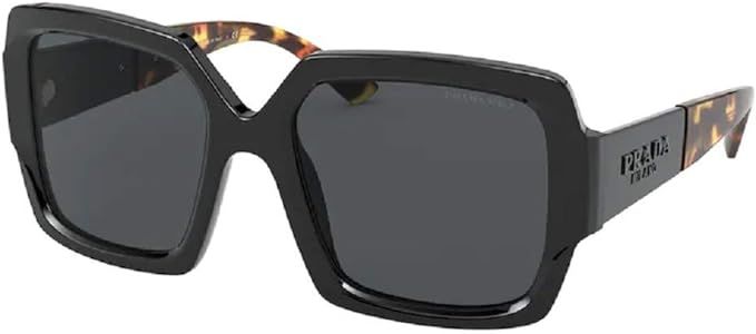 Prada PR21XS Square Sunglasses for Women + BUNDLE With Designer iWear Complimentary Eyewear Kit | Amazon (US)
