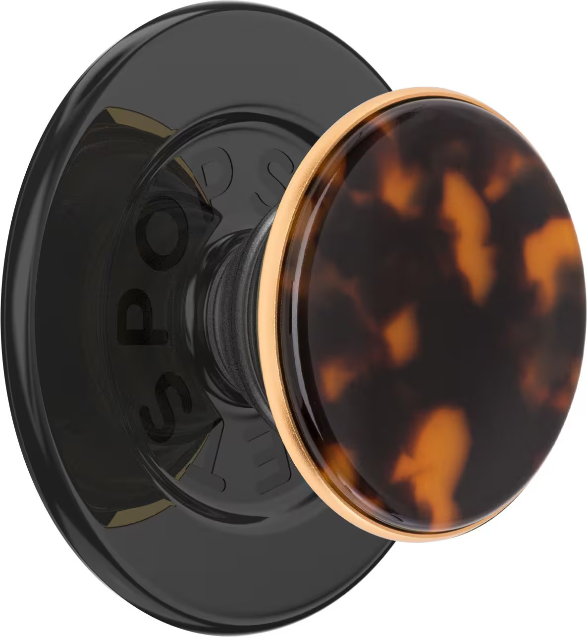 PopSockets MagSafe Round PopGrip Cell Phone Grip & Stand, with Adapter Ring Tortoise 807252 - Bes... | Best Buy U.S.
