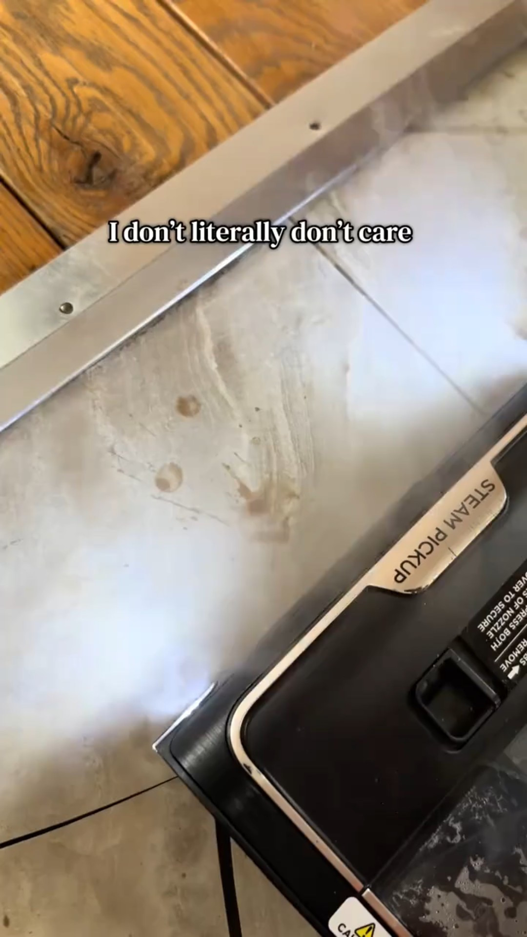 Someone had to say it #sharksteampickup #steammop #sharkhome #steamcleaning