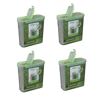 World Kitchen Snapware 15.3 Cup Slim Rectangle Airtight Food Storage Container w/ Fliptop Lid - C... | Amazon (US)