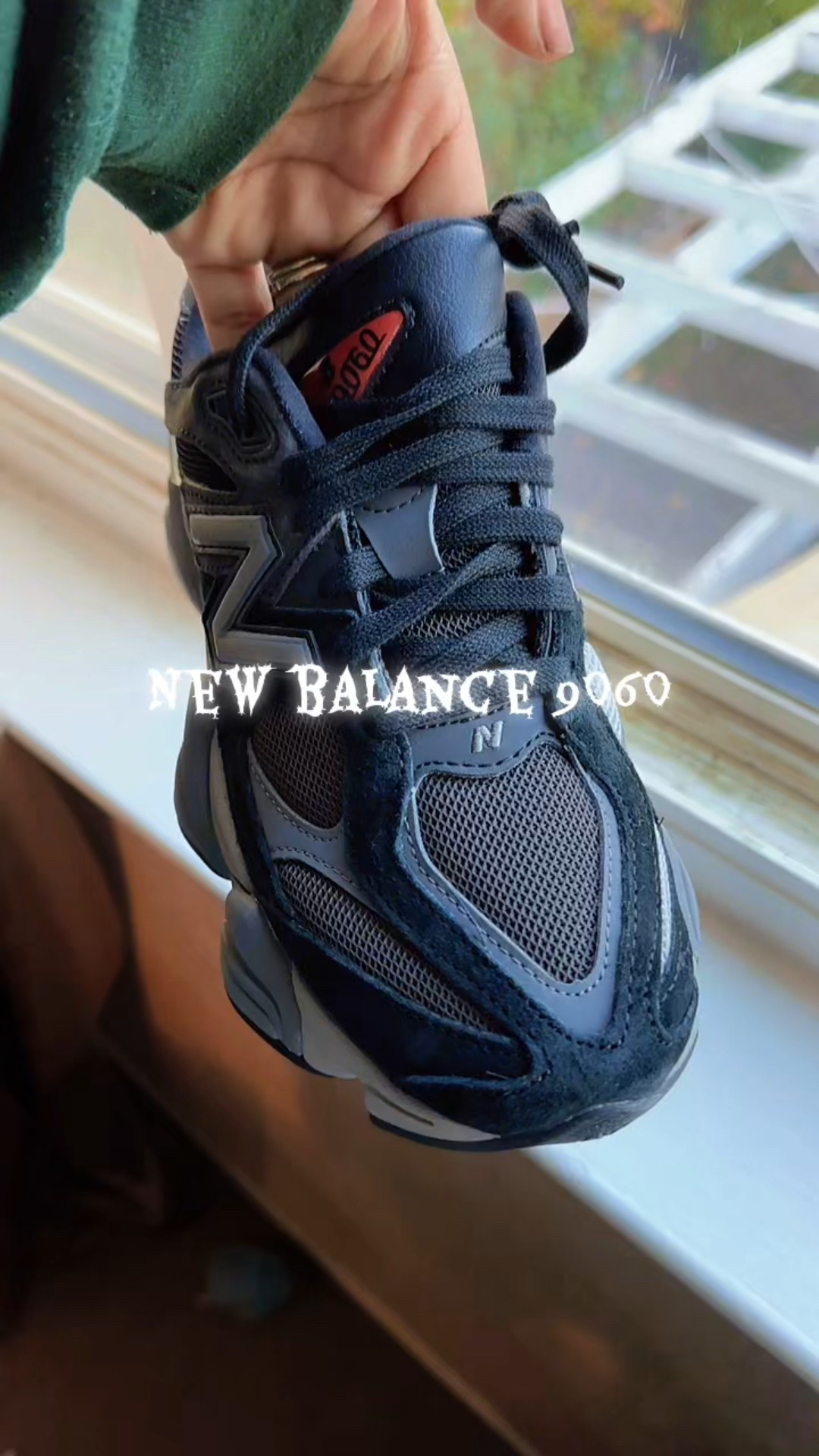 New Balance 9060 the winter tennis shoe is here. 