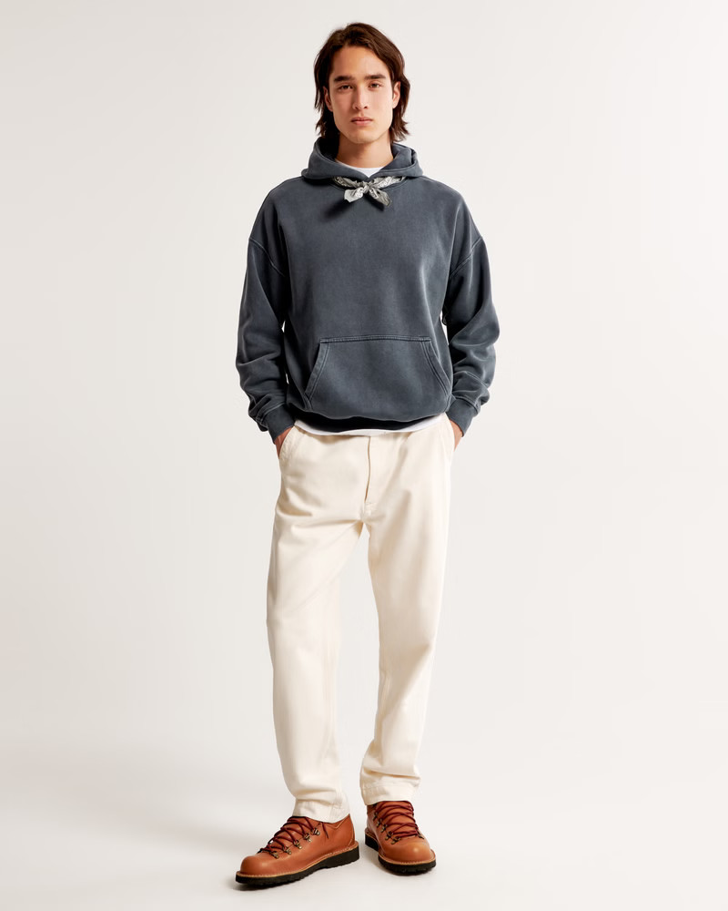 Essential Popover Hoodie | Abercrombie & Fitch (US)