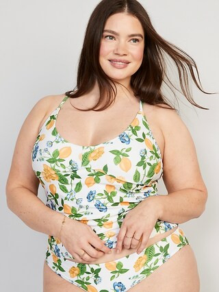 Scoop-Neck Tankini Swim Top for Women | Old Navy (US)