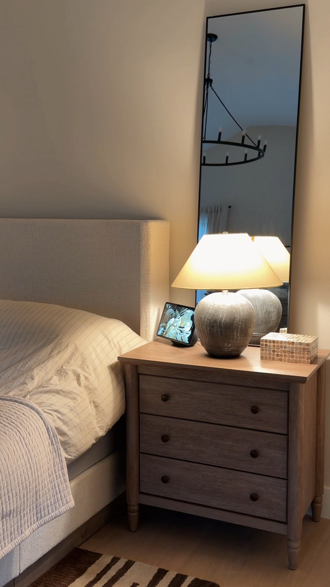 Earthy modern bedroom inspiration 🤎 I kept our master bedroom warm, neutral and organic with natural textures, cozy bedding, statement mirrors + timeless furniture.

earthy modern bedroom • organic bedroom ideas • cozy neutral bedroom • natural bedroom decor • warm bedroom aesthetic • modern bedroom inspiration

#LTKSaleAlert #LTKHome #LTKSeasonal