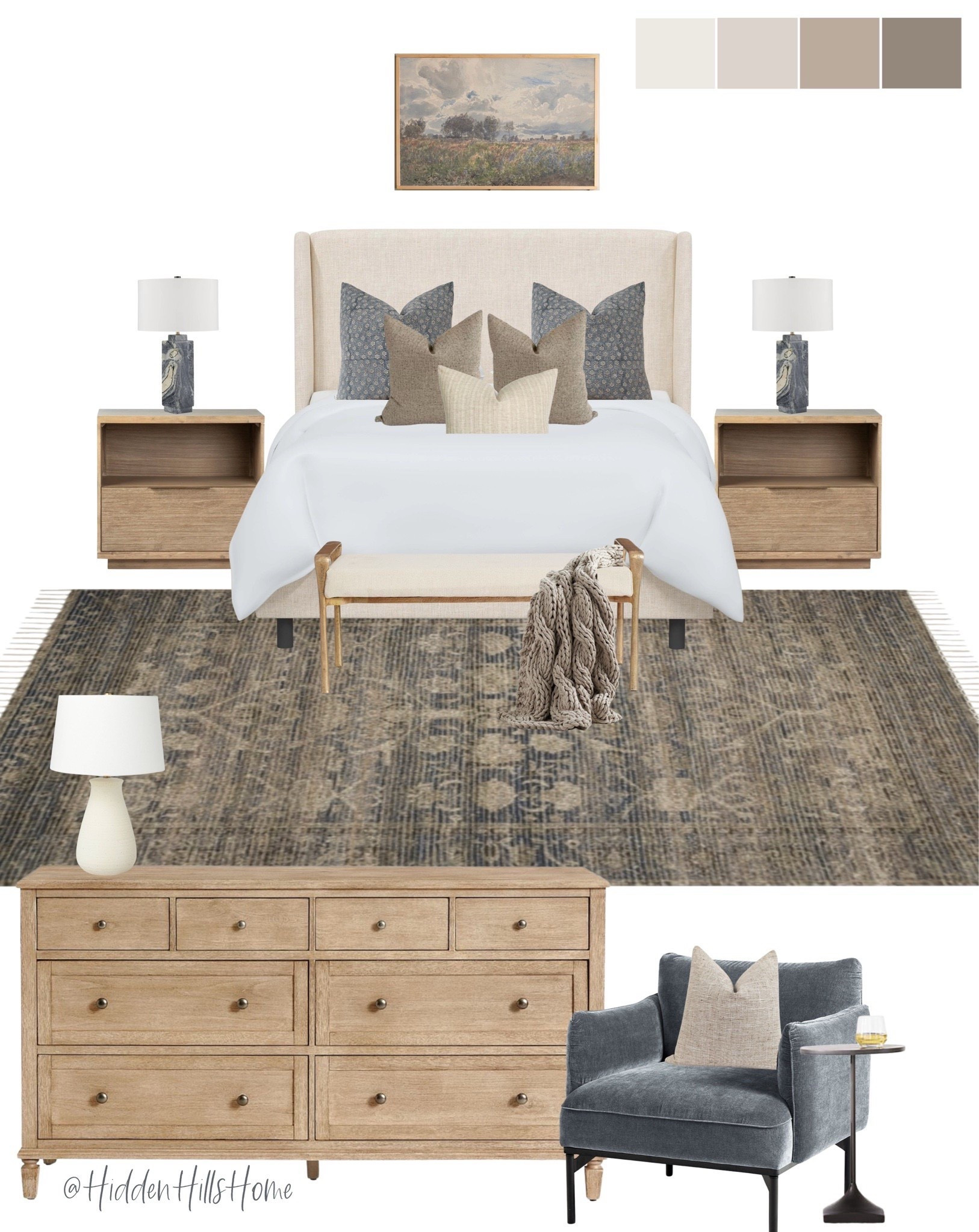 Bedroom decor, master bedroom mood board, primary bedroom decor ideas, bedroom design, modern transitional bedroom Inspo #bedroom #homedecor



#LTKSaleAlert #LTKHome