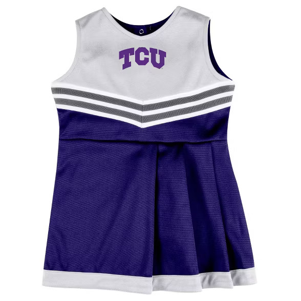 NCAA TCU Horned Frogs Girls' 2pc Cheer Set | Target