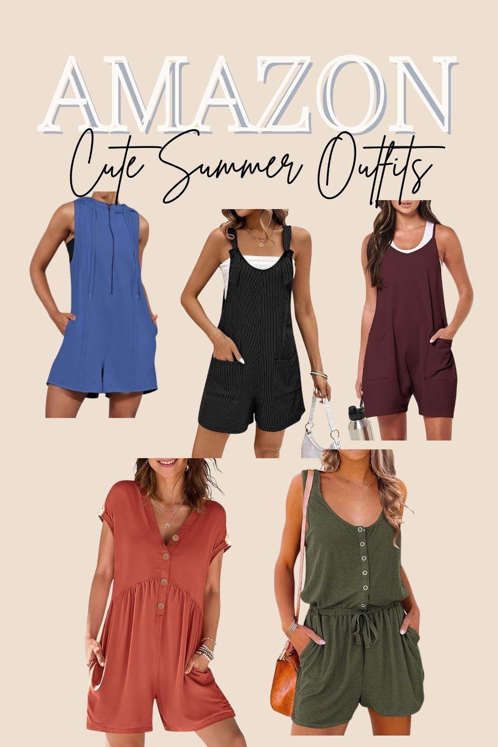 Five Amazon outfits that make getting dressed so much easier. 🤍

I’m all about comfy clothes that still look put together, especially during pregnancy and busy mom days. These are some of my favorite affordable Amazon finds.

Which one would you wear first?

#AmazonStyle #SummerFashion #MomOutfits #AffordableFashion #LTKFinds

#LTKSeasonal
